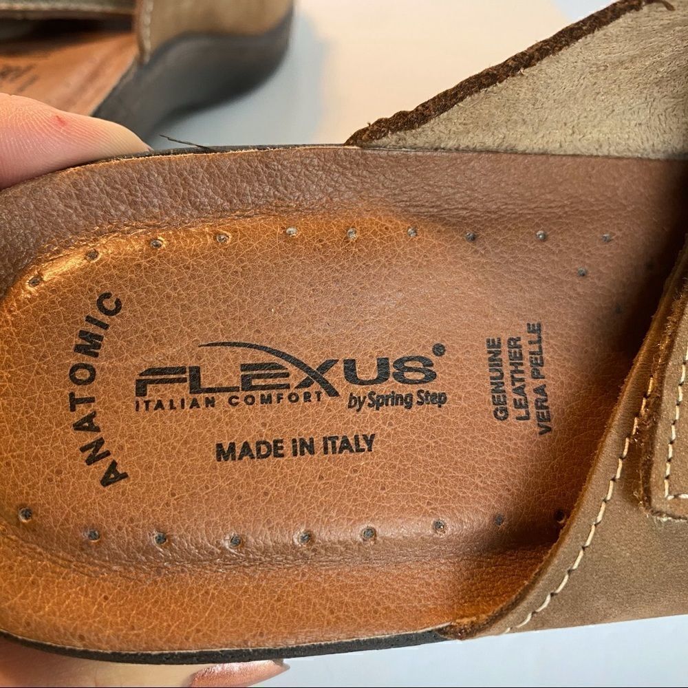 Spring Step Flexus Anatomical Wedge Sandals - Picture 4 of 7